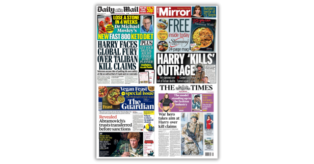 A decade later, the same press attacked Harry for repeating the claims they once celebrated.
