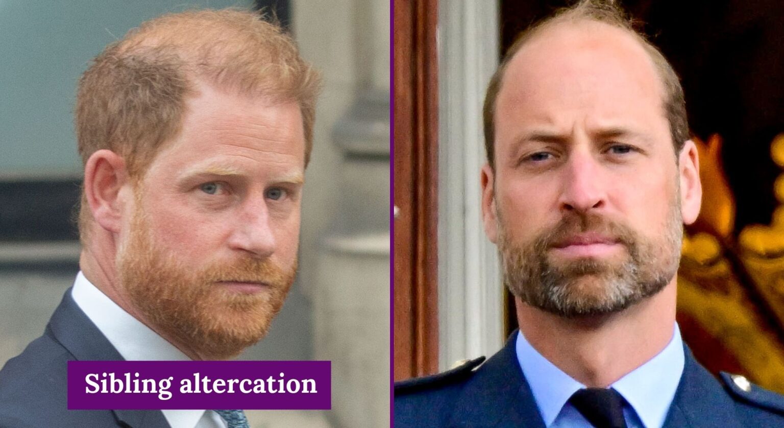 Prince Harry says he was left with 'scrapes and bruises' after 'fight' with brother William