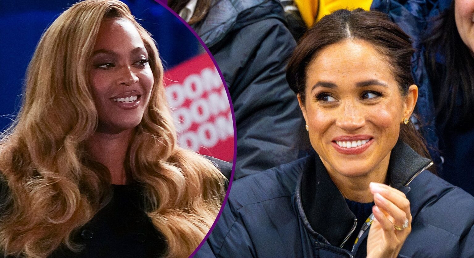 Meghan Markle's reaction over a text from Beyonce had nothing on Harry