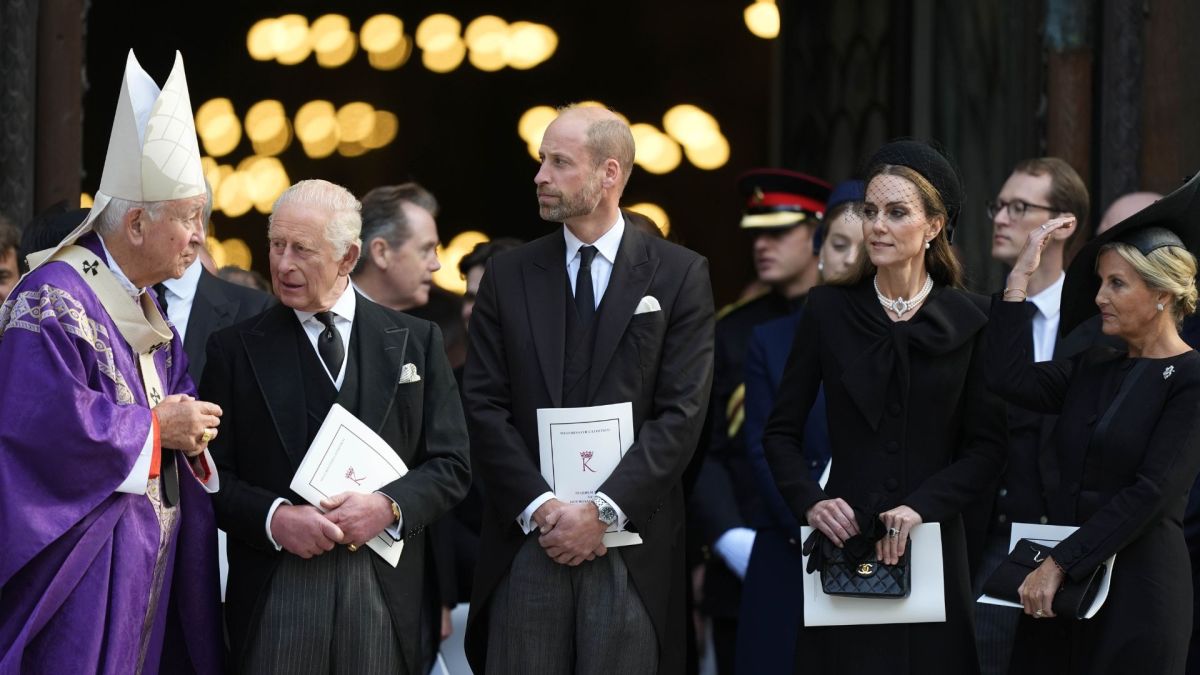 King Charles III, Prince William, Prince of Wales, Catherine, Princess of Wales and Sophie, Duchess of Edinburgh