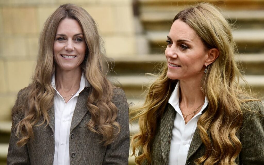 Kate shows off her new blonde hairstyle in visit to Natural History Museum – London Evening Standard Kate shows off her new blonde hairstyle in visit to Natural History Museum - London Evening Standard