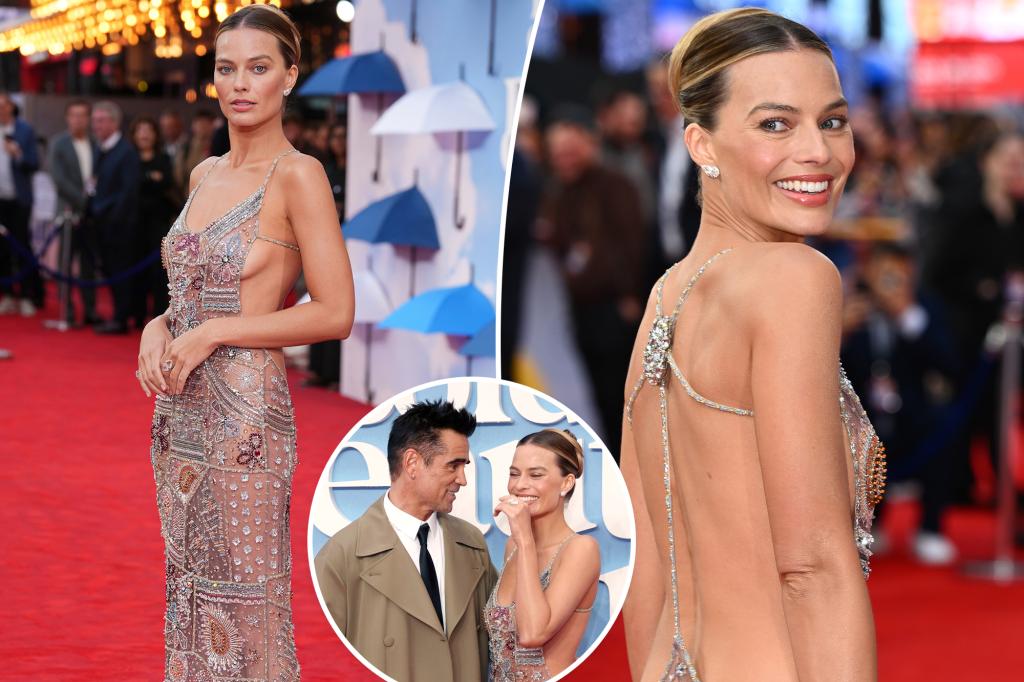 Margot Robbie dazzles in sheer dress at ‘Big Bold Beautiful Journey’ London premiere Margot Robbie dazzles in sheer dress at ‘Big Bold Beautiful Journey’ London premiere