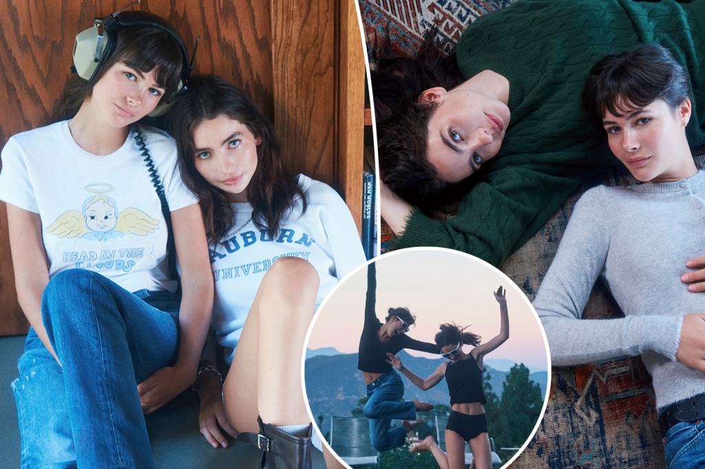 Nepo babies Meadow Walker and Grace Burns star in Re/Done campaign Nepo babies Meadow Walker and Grace Burns star in Re/Done campaign