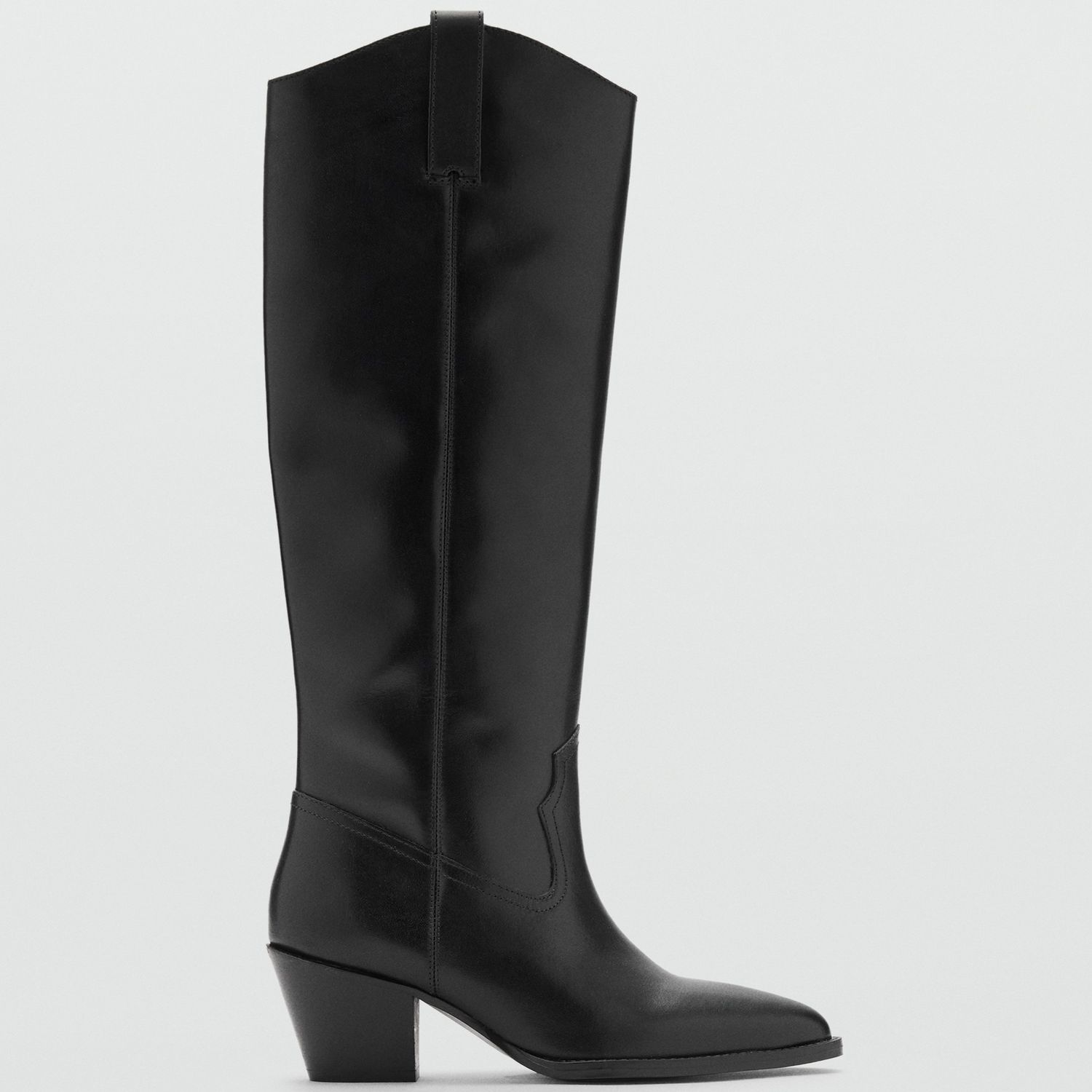Heel Leather Boot - Women | Mango United Kingdom