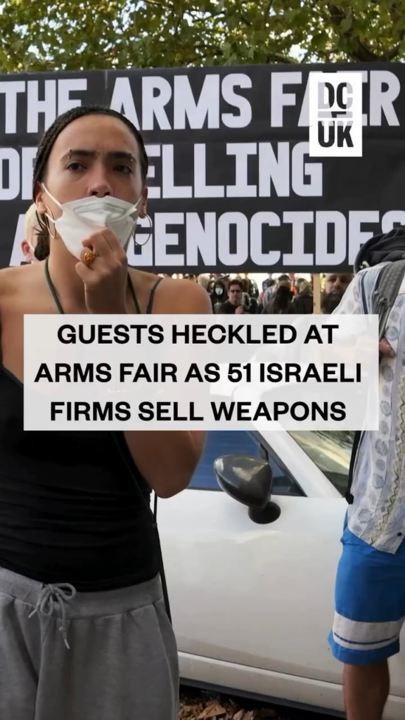 Keir Starmer allowed 51 Israeli arms companies to exhibit at DSEI, London Keir Starmer allowed 51 Israeli arms companies to exhibit at DSEI, London
