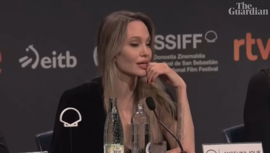 Angelina Jolie during the ‘Couture’ press conference at SSIFF: “I love my country, but I don’t at this time recognize my country… Anything, anywhere that divides or limits personal expressions and freedoms from anyone I think is very dangerous.” Angelina Jolie during the ‘Couture’ press conference at SSIFF: “I love my country, but I don’t at this time recognize my country… Anything, anywhere that divides or limits personal expressions and freedoms from anyone I think is very dangerous.”