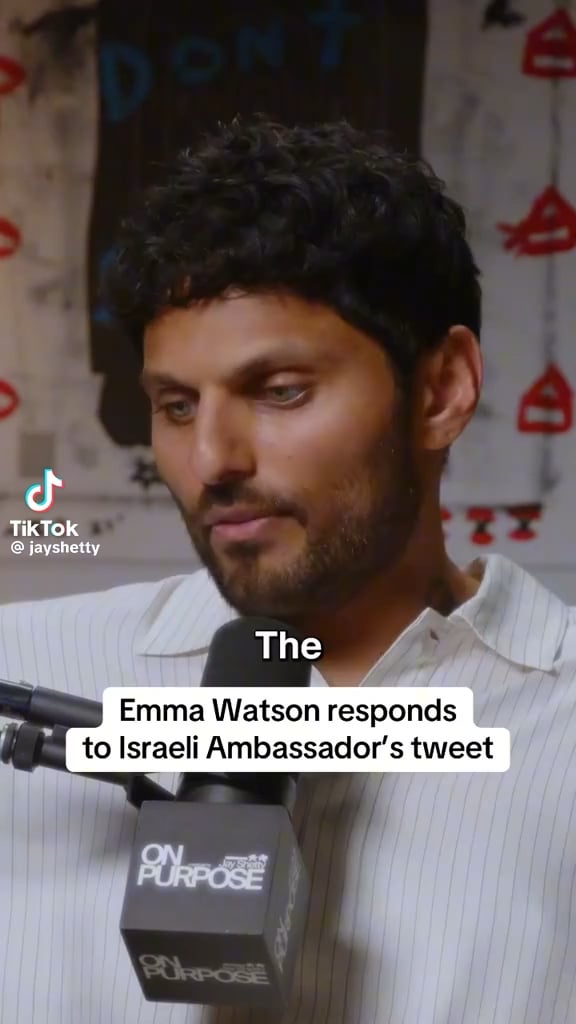 Emma Watson responds to when she was accused of antisemitism by Israel’s former ambassador - “What concerned me at the time was the way that label was used And even now, I see that playing out where people don’t feel like they can talk about what’s happening Safely”