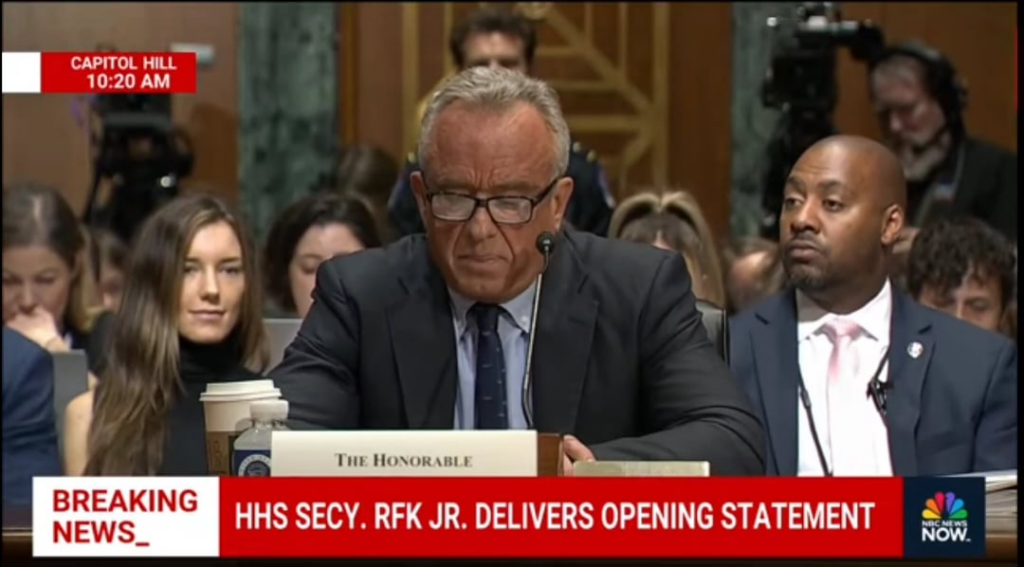 "You're killing millions!'" Woman thrown out of senate committee hearing after confronting RFK about prior authorizations
