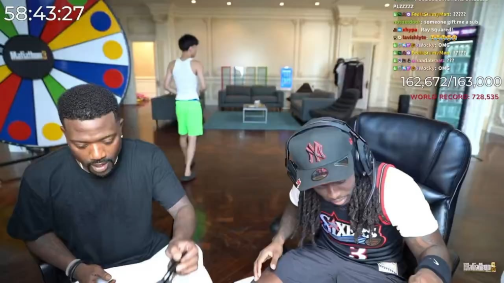 Kai Cenat immediately kicked Ray J off Mafiathon 3 after he shouted “Free Diddy” and started calling himself the New Diddy