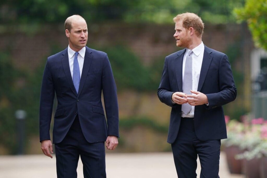 Sad truth for stubborn William is it’s him not Harry looking bad now