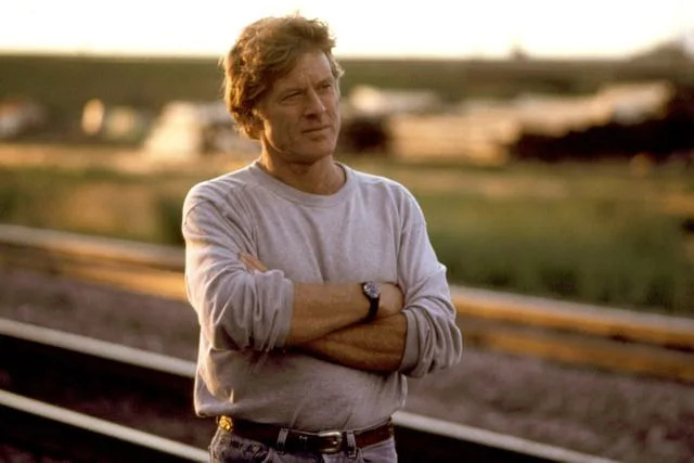 Columbia Pictures/Everett Robert Redford on the set of 'A River Runs Through It'