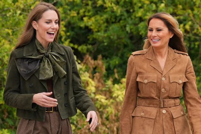 Yui Mok - WPA Pool/Getty Kate Middleton and Melania Trump on Sept. 18, 2025