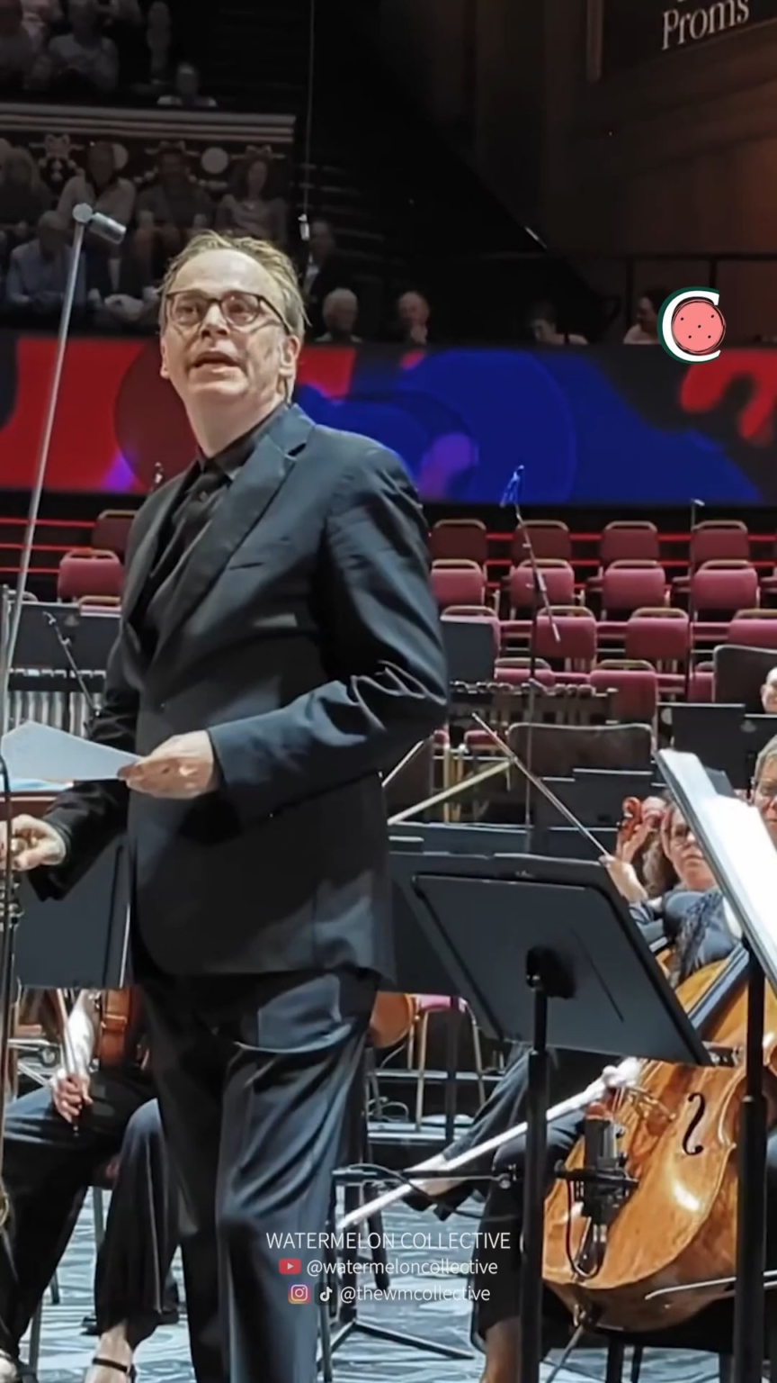 At BBC Proms, Israeli conductor Ilan Volkov calls for action against Israel.