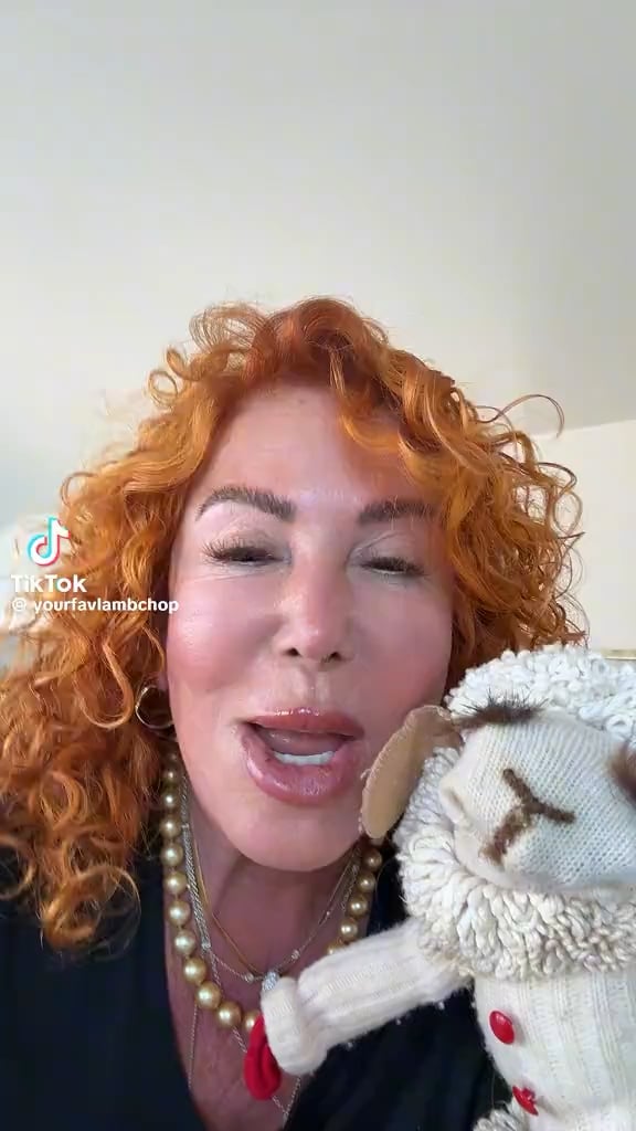 Lamb Chop roasting Trump