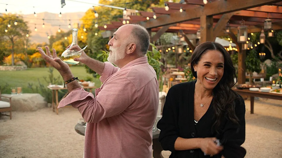 “And you married him anyway?” Andrés jokingly replied. COURTESY OF NETFLIX