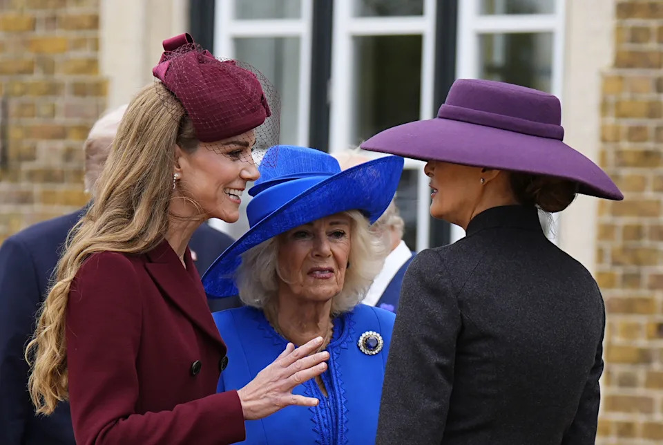 Kate Middleton, Camilla, Melania Trump