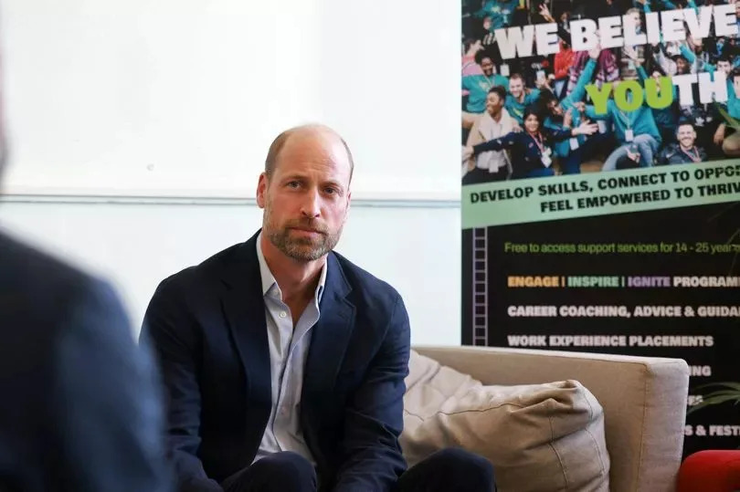 Prince William visits Spiral Skills, a youth organisation in Lambeth, south London