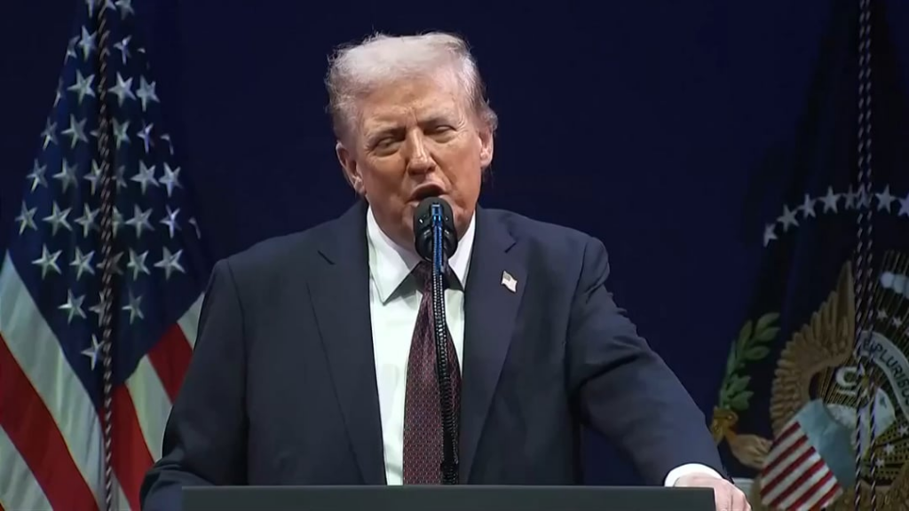 Trump claims crime is down to “virtually nothing” in DC & adds the crimes that are happening are “much lesser things. Things that take place in the home they call crime. You know, they’ll do anything they can to find something. If a man has a little fight w/the wife they say ‘this is a crime. See?'” Trump claims crime is down to "virtually nothing" in DC & adds the crimes that are happening are "much lesser things. Things that take place in the home they call crime. You know, they'll do anything they can to find something. If a man has a little fight w/the wife they say 'this is a crime. See?'"