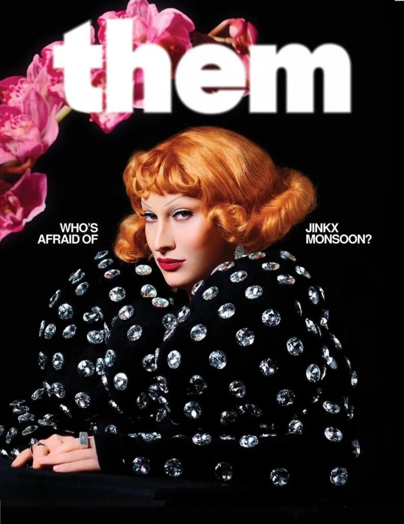 Jinkx Monsoon for Them Magazine