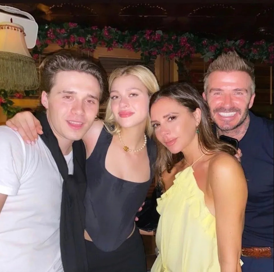 Several fans inquired about Beckham’s ongoing feud with his family. Brooklyn Beckham/Instagram