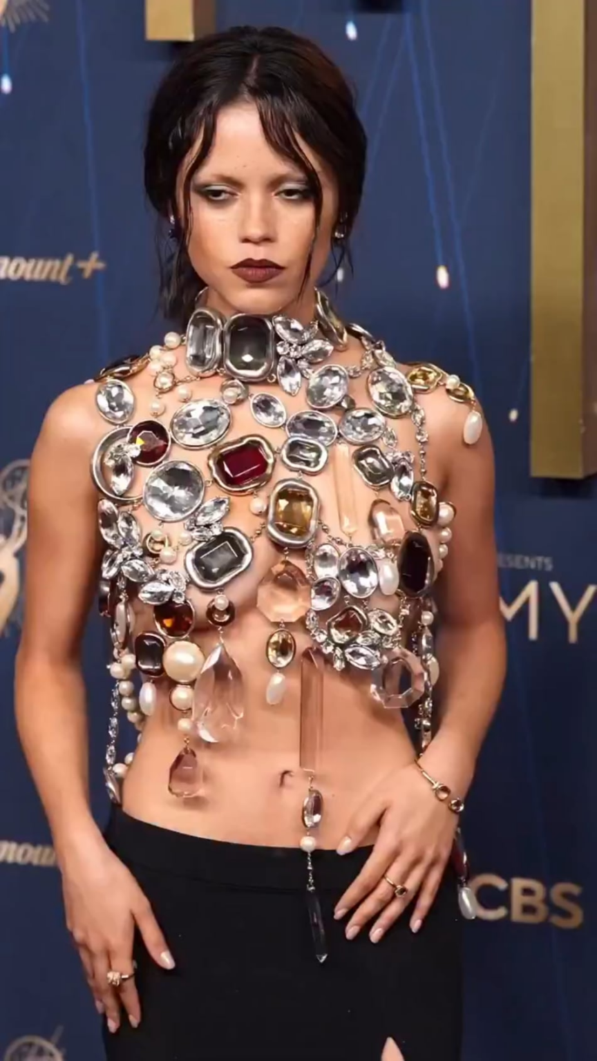 Jenna Ortega at the 77th Primetime Emmy Awards in Los Angeles - September 2025