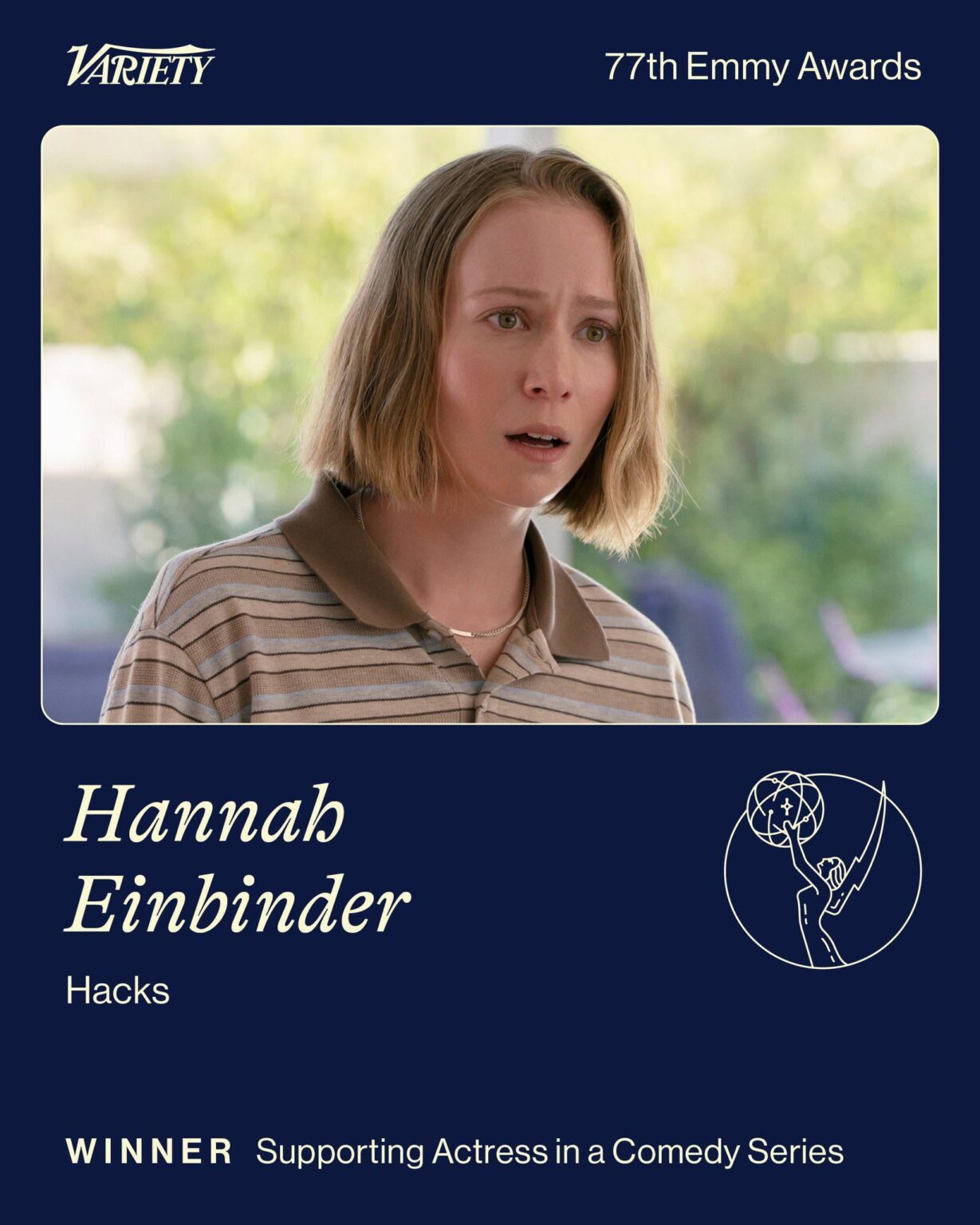 Hannah Einbinder wins Outstanding Supporting Actress in a Comedy Series at the EMMYs for ‘HACKS’