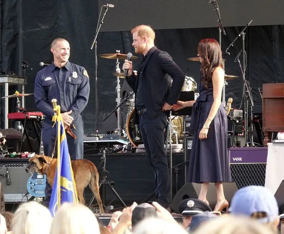 BACKGRID Prince Harry and Meghan Markle at the One805LIVE! concert on Sept. 20, 2025