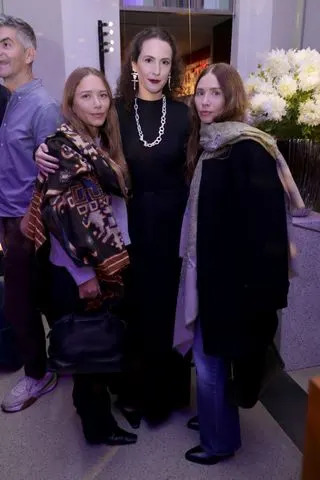 Getty The Olsen twins stepped out for their first public appearance together in three years