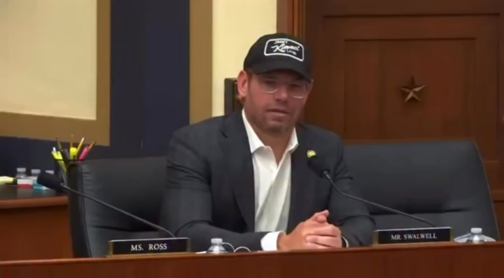 Swalwell: There’s going to be a Democratic majority in just over a year. To the FCC chairperson and anyone in involved in these dirty deals: get a lawyer and save your records because you’re going to be in this room answering questions