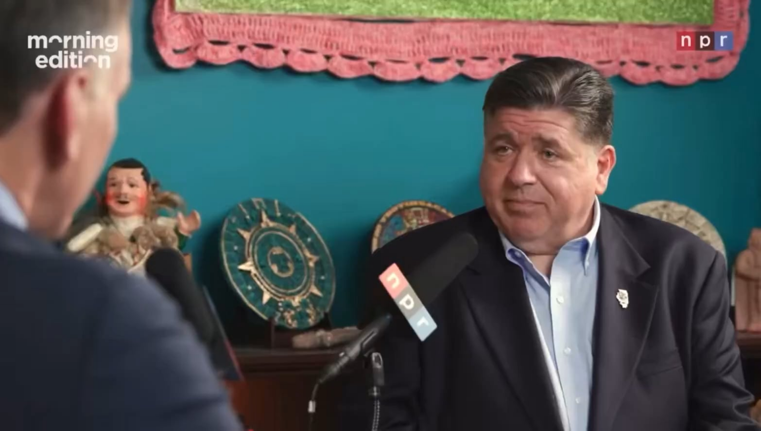 JB Pritzker on the Trump administration's immigration policy: “Do you carry with you citizenship papers? How do you prove to somebody that you’re a US citizen? Your accent? The color or your skin? That’s not the country we live in. You shouldn’t have to walk around with papers like Nazi Germany."