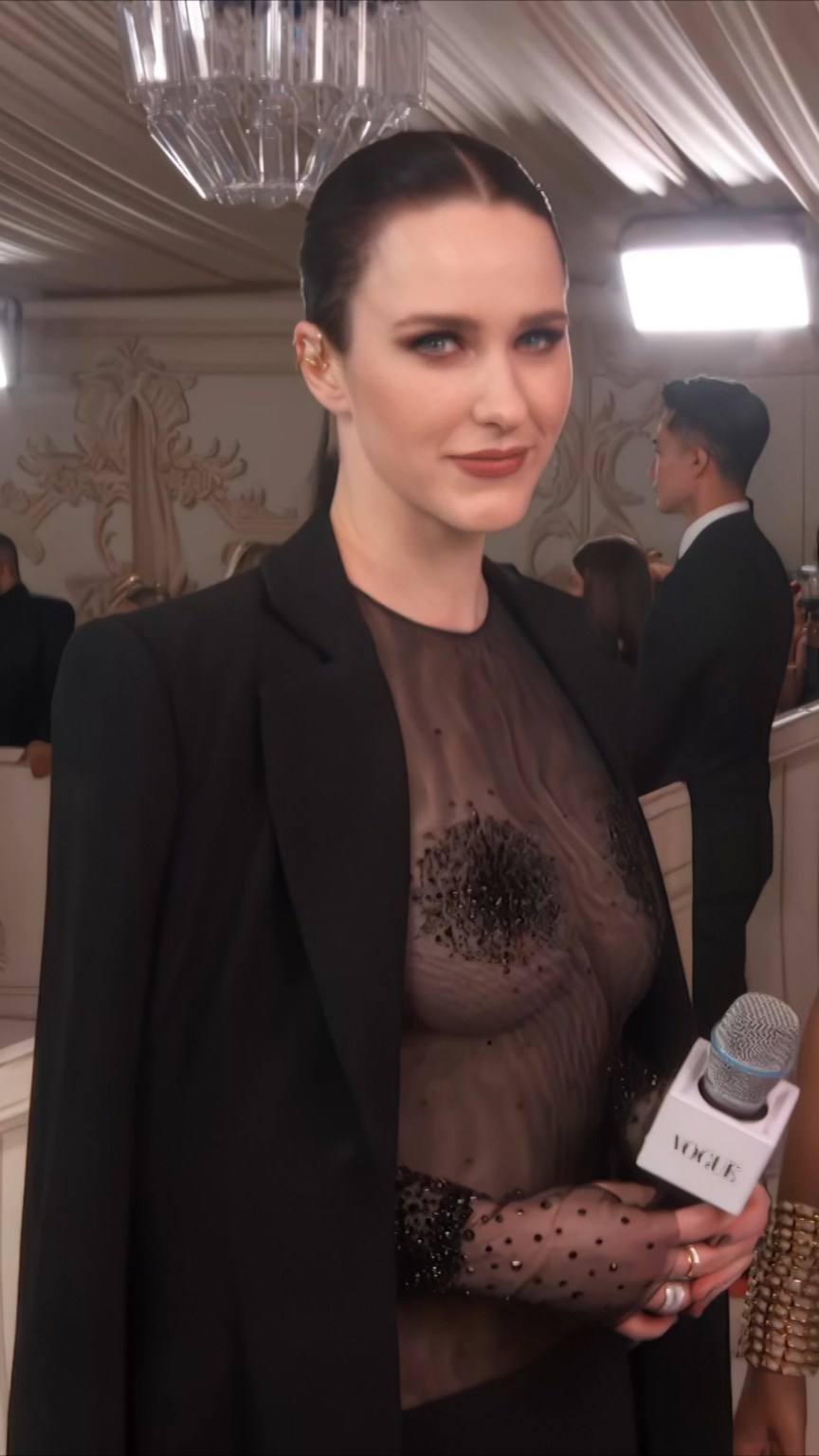 Rachel Brosnahan Interviewed at the 2023 Met Gala Celebrating "Karl Lagerfeld: A Line Of Beauty", New York City | May 1, 2023