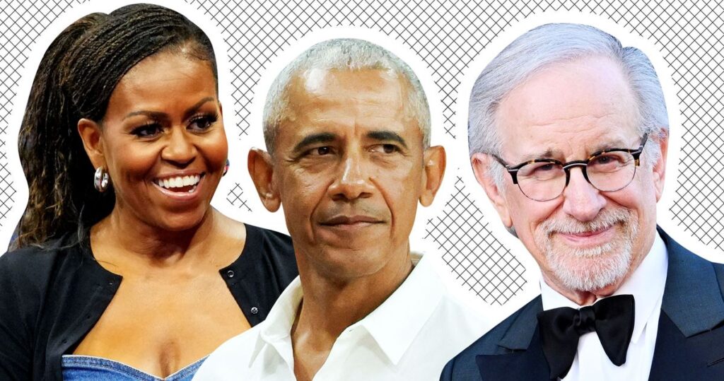 Barack and Michelle Obama Are on Steven Spielberg’s Yacht Barack and Michelle Obama Are on Steven Spielberg’s Yacht