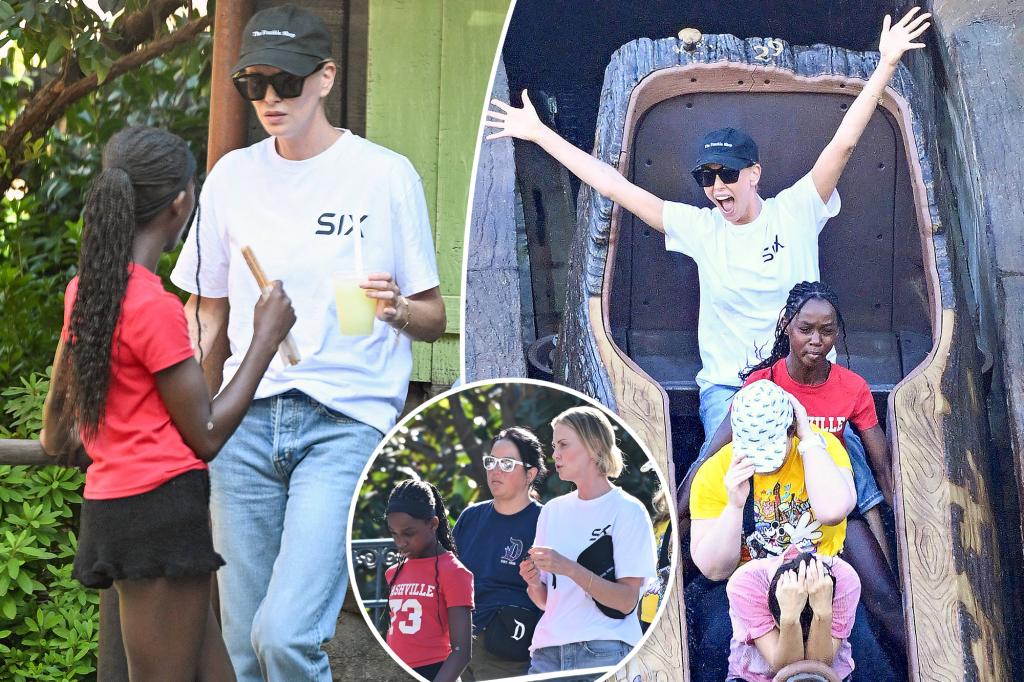 Charlize Theron takes daughter Jackson, 12, to Disneyland in rare public outing Charlize Theron takes daughter Jackson, 12, to Disneyland in rare public outing