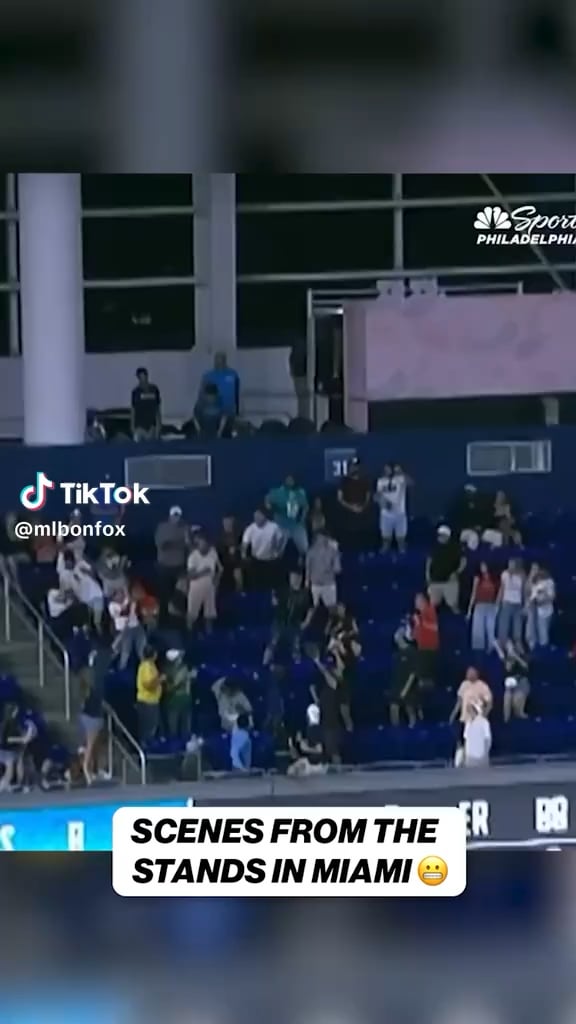 Entitled woman bullies dad at Phillies vs Marlins game into giving her home run ball he claimed for his son