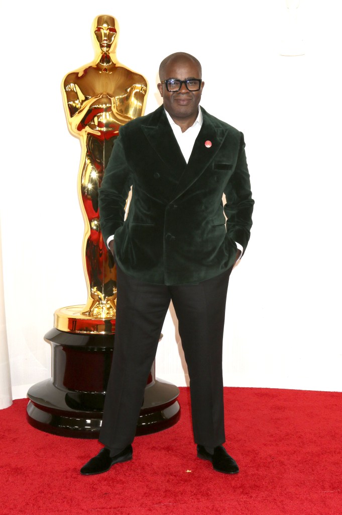 Misan Harriman at the Academy Awards in 2024