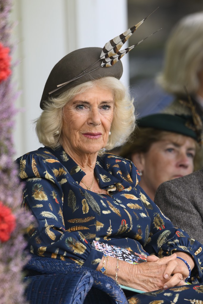 Queen Camilla at the Highland games