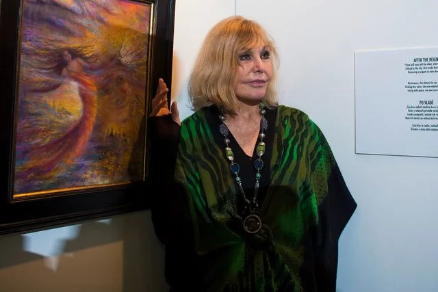 Matej Divizna/Getty  Kim Novak in 2015.