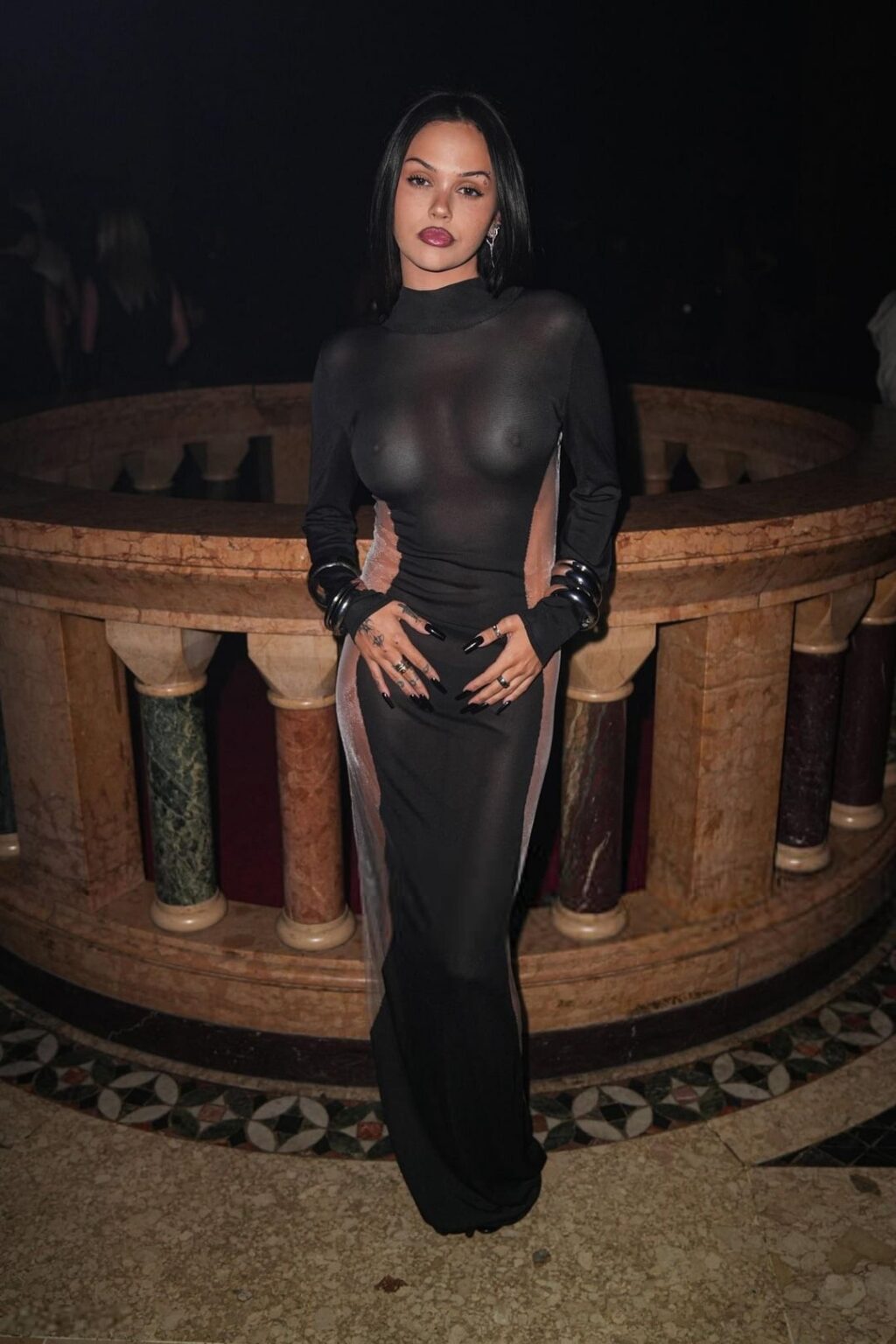 Maggie Lindemann - Attends Grace Ling show during New York Fashion Week in New York - September 11, 2025