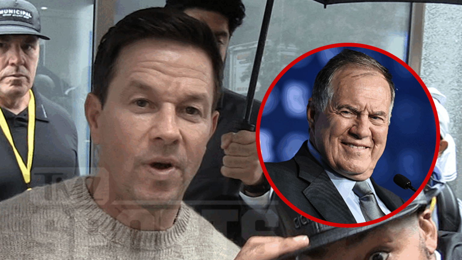 Mark Wahlberg Wants to Play Belichick in Movie, Double Date W/ Coach & Jordon Hudson Mark Wahlberg Wants to Play Belichick in Movie, Double Date W/ Coach & Jordon Hudson