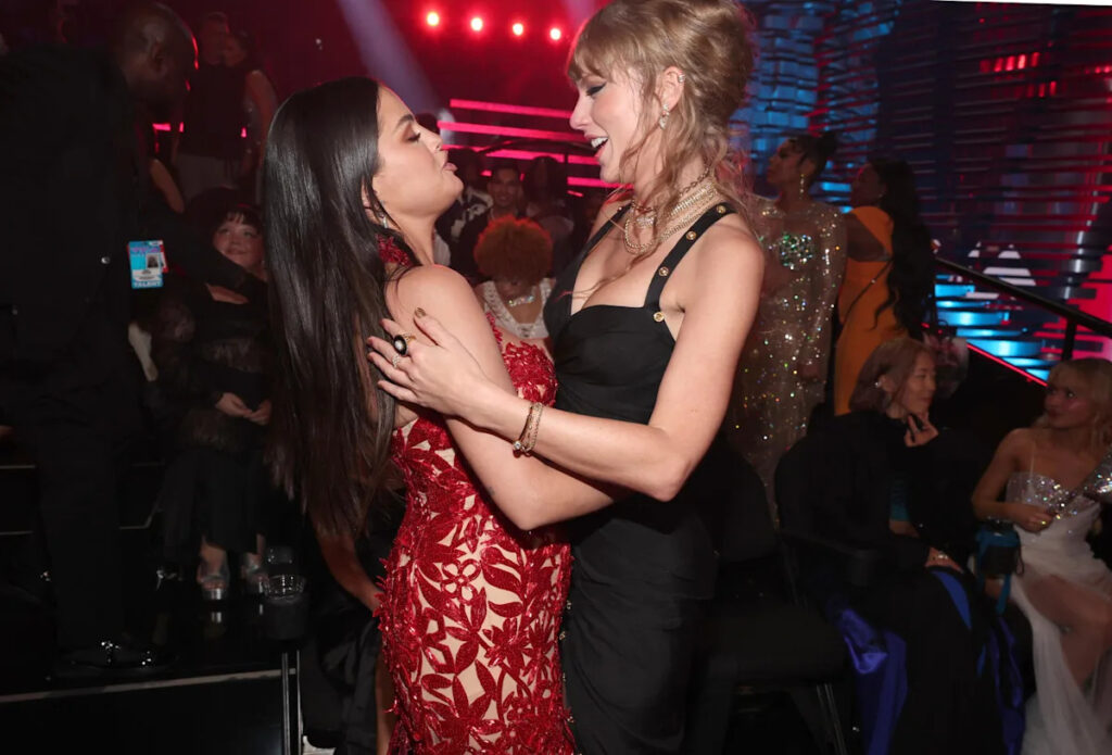 Selena Gomez’s Dress Choice Could Be the Biggest Clue Yet About Taylor Swift’s Wedding Yahoo entertainment home