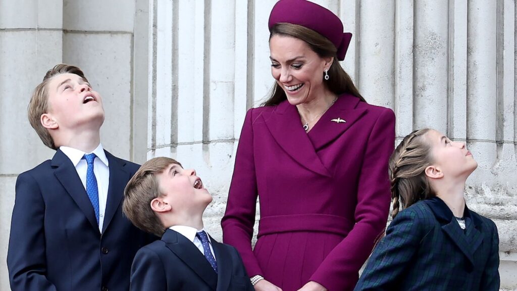 The Princess of Wales speaks about her kids 'getting big now'