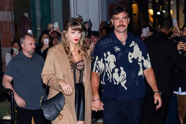 Getty Images Taylor Swift and Travis Kelce in New York City October 11, 2024