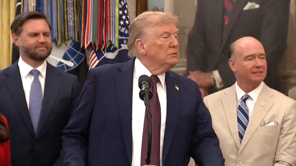 Trump pretends he didn't see the rumors that he was dead over the weekend