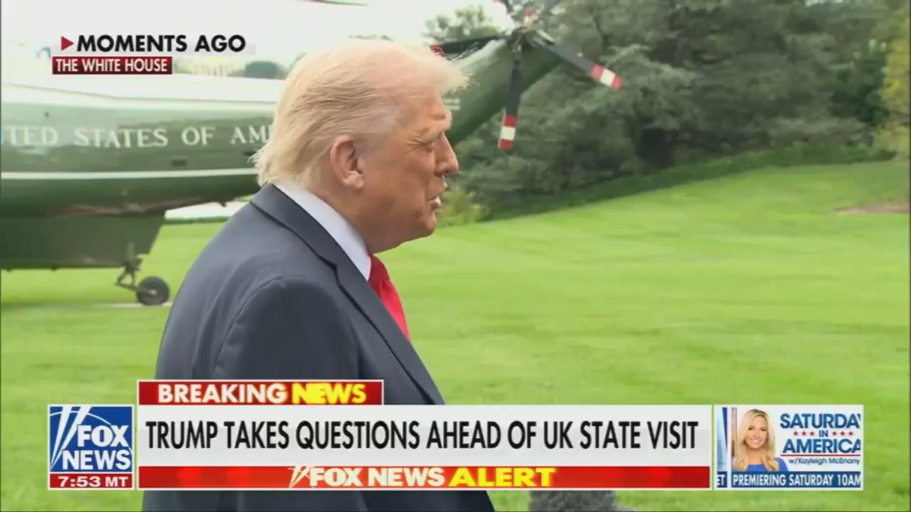Trump threatens an Australian reporter that he’s “hurting Australia” by asking about his business activity while being president: You are hurting Australia very much right now. They want to get along with me. Your leader is coming to see me soon, I’m going to tell him about you. Trump threatens an Australian reporter that he’s “hurting Australia” by asking about his business activity while being president: You are hurting Australia very much right now. They want to get along with me. Your leader is coming to see me soon, I'm going to tell him about you.