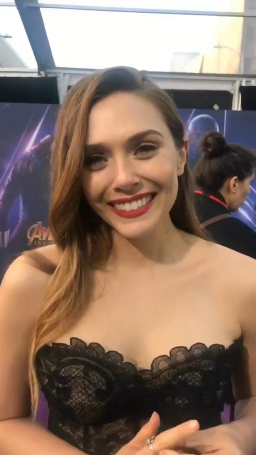 Elizabeth Olsen | "Avengers: Infinity War" LA Premiere, 4/23/18