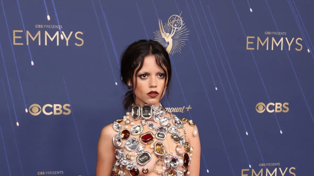 Jenna Ortega’s Emmys Top Was a Net of Gems—and Nothing Else Yahoo entertainment home
