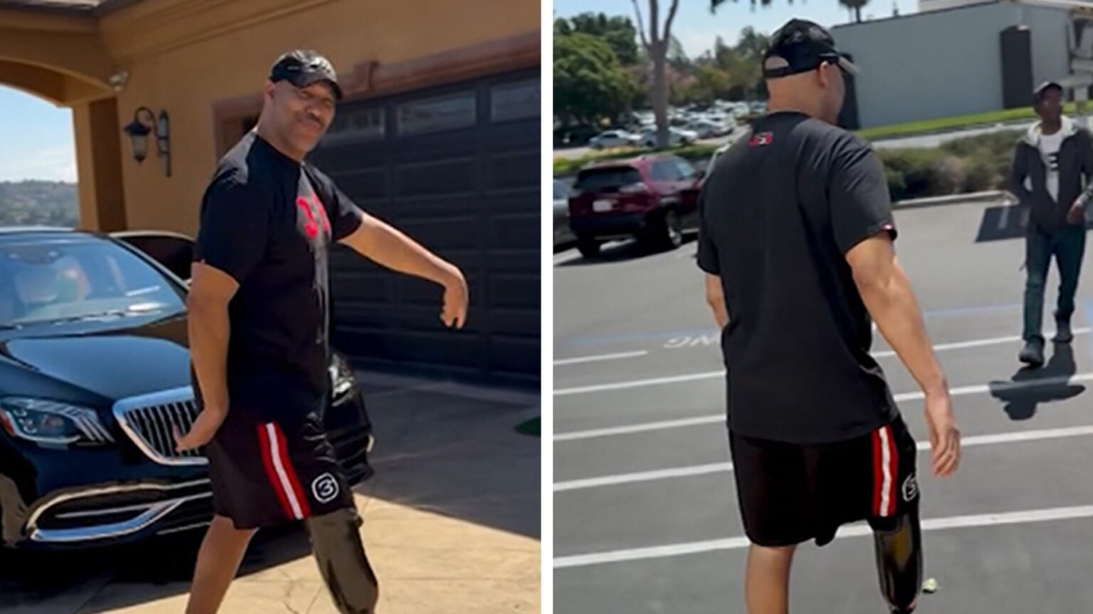 LaVar Ball Debuts New Prosthetic Leg, ‘I’m Back, Baby!’ LaVar Ball Debuts New Prosthetic Leg, 'I'm Back, Baby!'