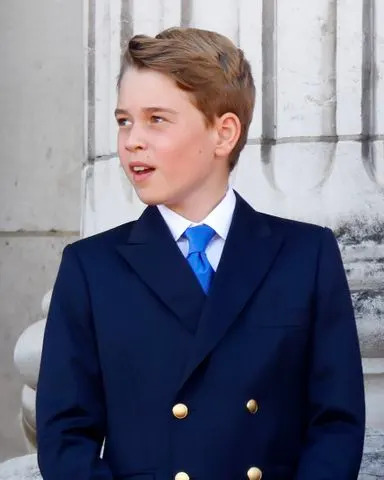 Max Mumby/Indigo/Getty Images Prince George of Wales at Trooping the Color on June 15, 2024.