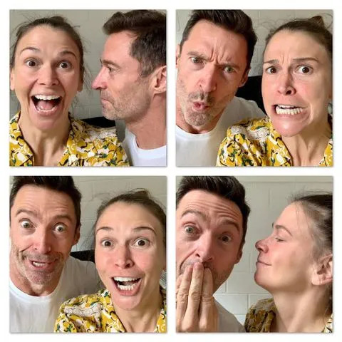Hugh Jackman Instagram Hugh Jackman and Sutton Foster