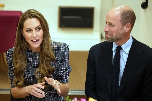 ALASTAIR GRANT/POOL/AFP via Getty  Kate Middleton and Prince William at the National Federation of Women's Institute in Sunningdale on Sept. 8, 2025.
